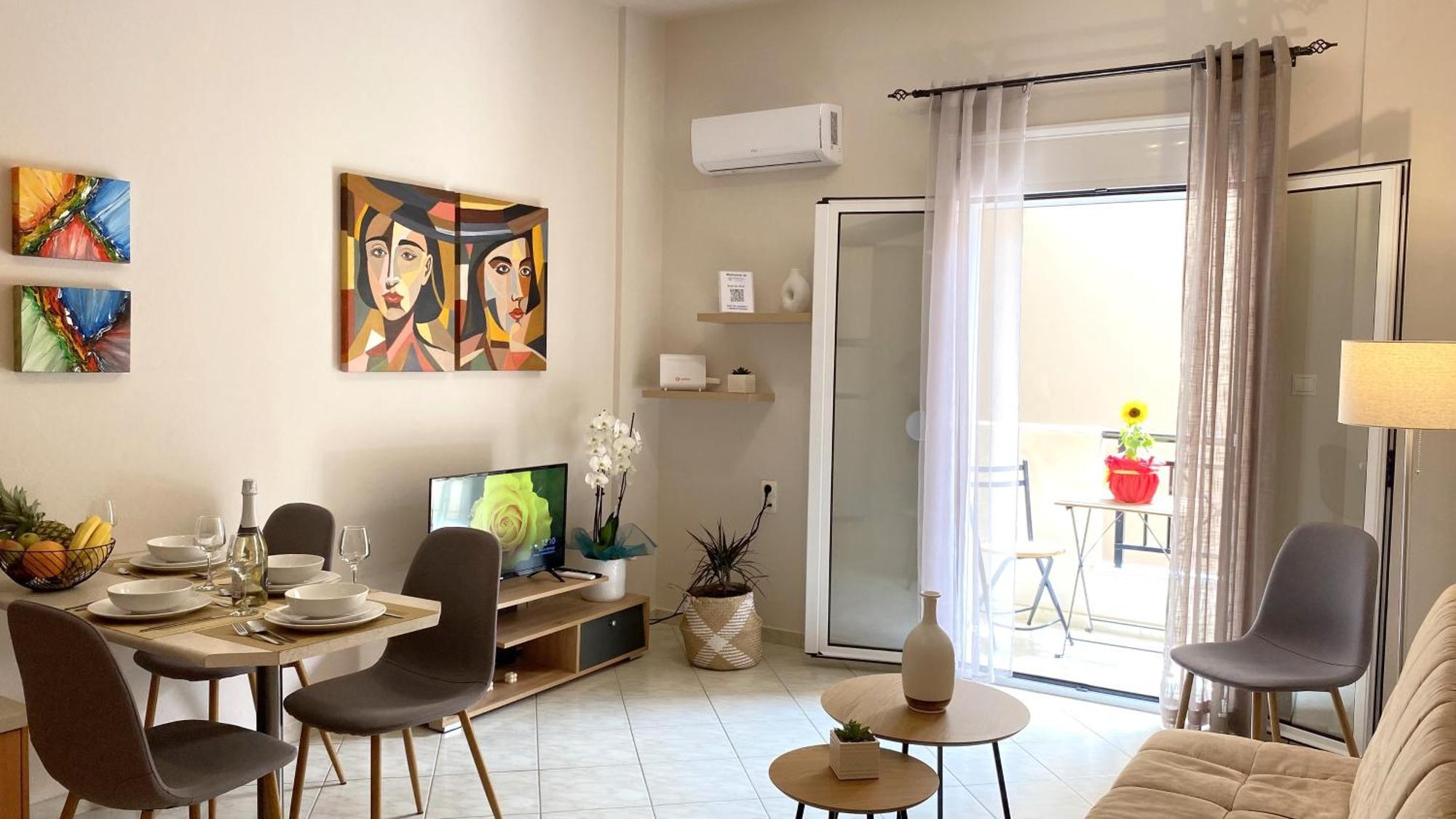 Marijoy Central Apt Kandiye Dış mekan fotoğraf